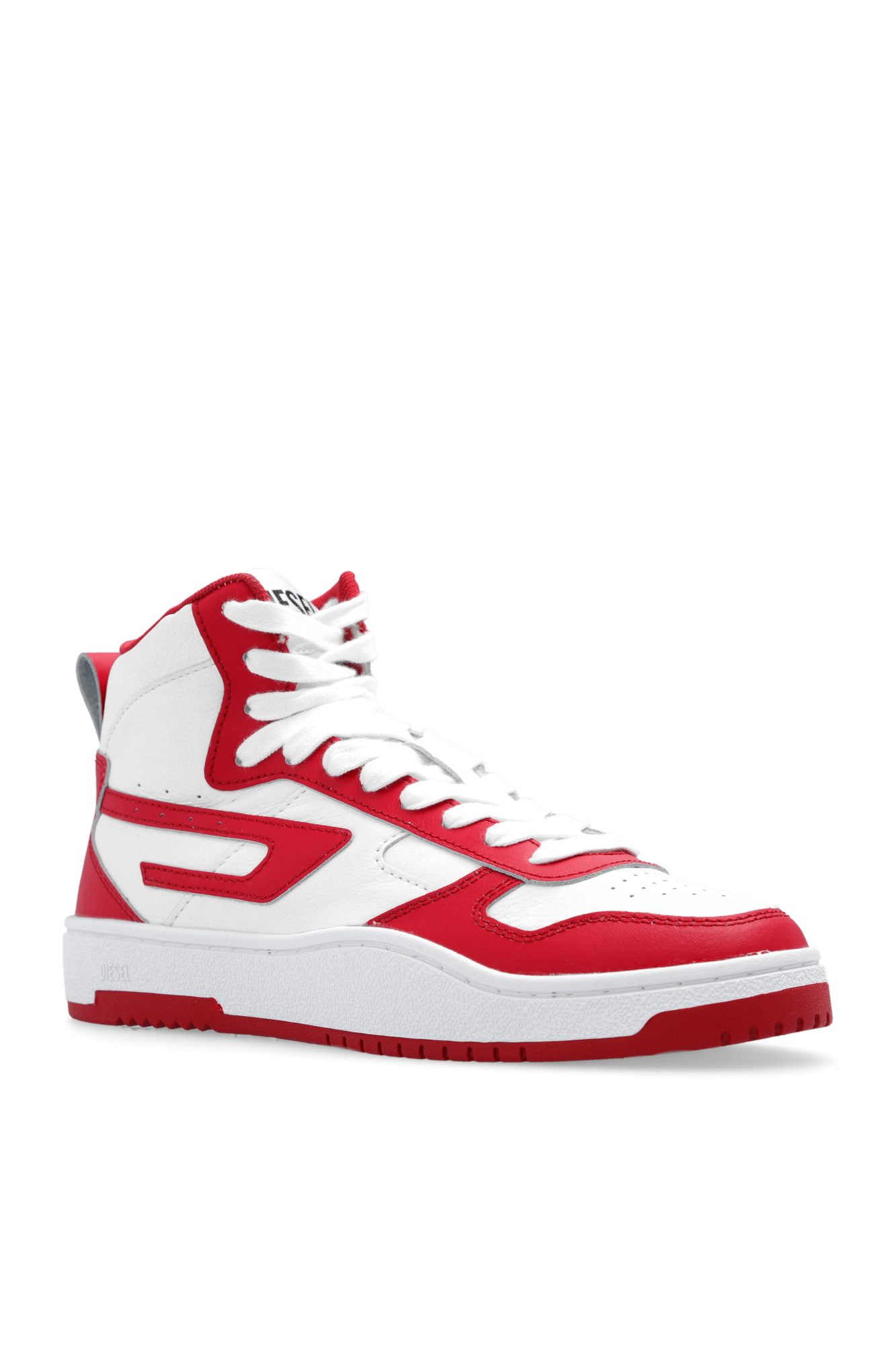 Diesel best sale red sneakers